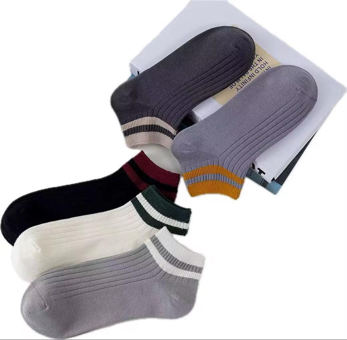 Ultra Rich Pure Cotton Socks For Men & Women (Combo Pack of 5 Pairs)