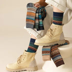 Sleen Edition Vinatge Style New Soft Winter Socks